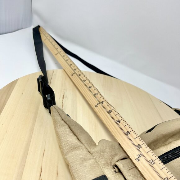 L.L. Bean Tote Beige Messenger Bag Organizer - Picture 13 of 13